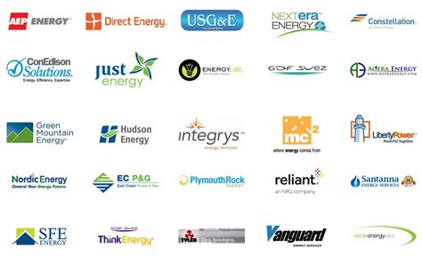 who are the suppliers for energy